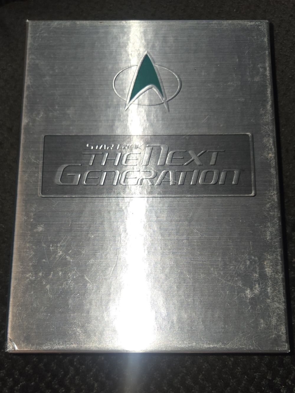 StarTrek The Next Generation Silver Collector's Steel Case- Season 4